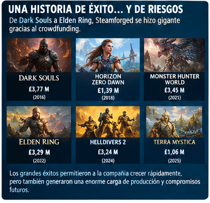 Las campañas de mayor éxito de Steamforged Games