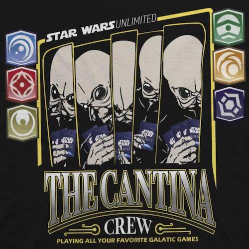 Batallas épicas en una galaxia muy, muy lejana: así es Star Wars: Unlimited 6 cantina crew