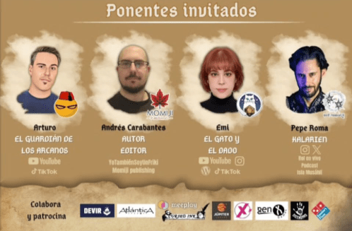 el dado rolero charla