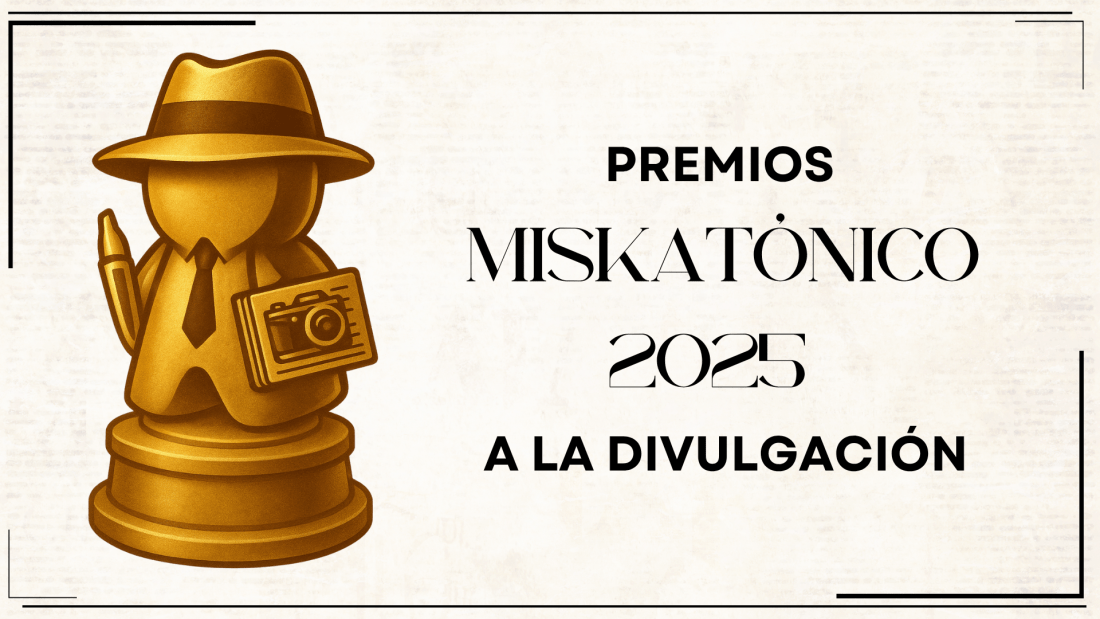 logo premios miskatonico con estatuilla